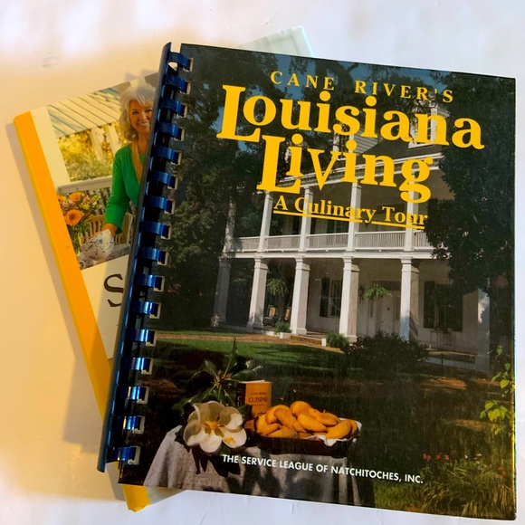 Other - Cane River's Louisiana Living Cookbook & Southern Table Cookbook Paula Dean
